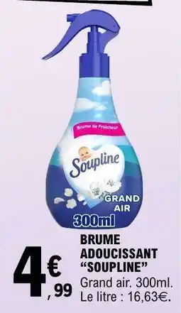 E.Leclerc BRUME ADOUCISSANT “SOUPLINE” offre
