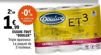 E.Leclerc Essuie-tout Doulux offre