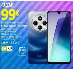 E.Leclerc REDMI 14C 4G XIAOMI offre