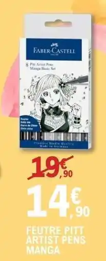 E.Leclerc FEUTRE PITT ARTIST PENS MANGA offre