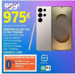 E.Leclerc Samsung Galaxy S25 Ultra Titanium offre