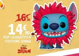 E.Leclerc POP LILO&STITCH COSTUME SIMBA offre
