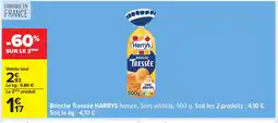 Carrefour HARRY'S Brioche Tressée offre
