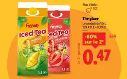 Lidl Thé glacé offre