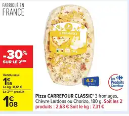 Carrefour CARREFOUR CLASSIC Pizza offre