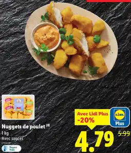 Lidl Nuggets de poulet offre
