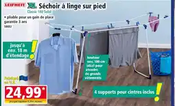 Norma LEIFHEIT XL Séchoir à linge sur pied Classic 180 Solid offre