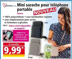 Norma JASMINELLA Mini sacoche pour téléphone portable offre