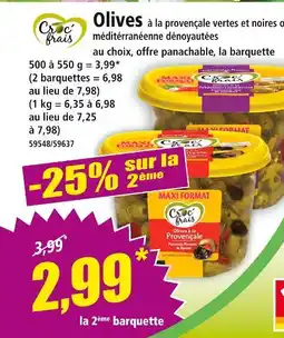 Norma CROC'FRAIS Olives à la Provençale offre