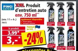 Norma PINGI EXPERT nettoyant jantes offre