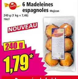 Norma Serveto 6 Madeleines espagnoles Mojicon offre