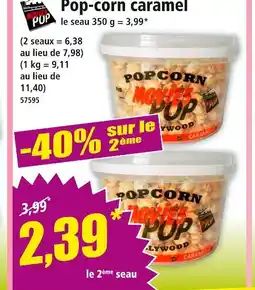 Norma MOVIES POP Pop-corn caramel offre