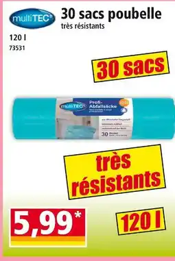 Norma MULTITEC 30 sacs poubelle offre