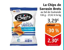 Colruyt Brets La Chips de Sarrasin offre