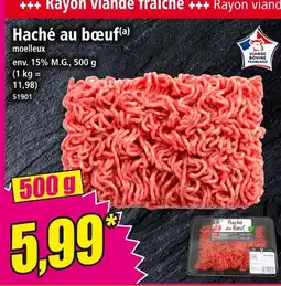 Norma Haché au bœuf moelleux offre