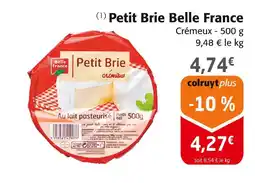Colruyt Belle France Petit Brie offre