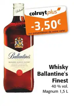 Colruyt Ballantine's Whisky Finest offre