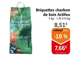 Colruyt ACTIFEU Briquettes charbon de bois offre