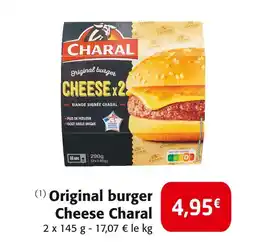 Colruyt Charal Original burger Cheese offre