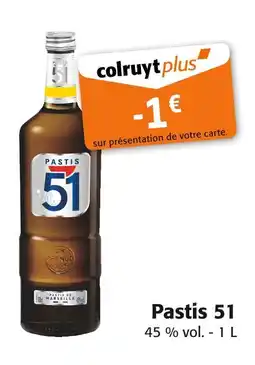Colruyt Pastis 51 offre
