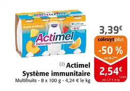 Colruyt Actimel Actimel Système immunitaire offre