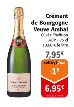 Colruyt Veuve Ambal Crémant de Bourgogne offre