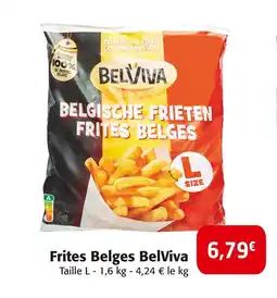 Colruyt BelViva Frites Belges offre