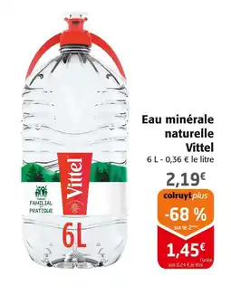Colruyt Vittel Eau minérale naturelle offre