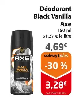 Colruyt AXE Déodorant Black Vanilla offre