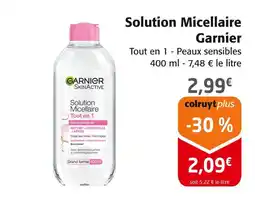 Colruyt GARNIER Solution Micellaire offre