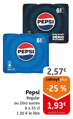 Colruyt Pepsi offre