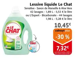 Colruyt LE CHAT Lessive liquide offre