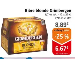 Colruyt Grimbergen Bière blonde offre