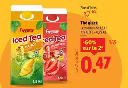 Lidl FREEWAY Thé glacé offre