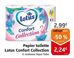 Colruyt LOTUS Papier toilette offre