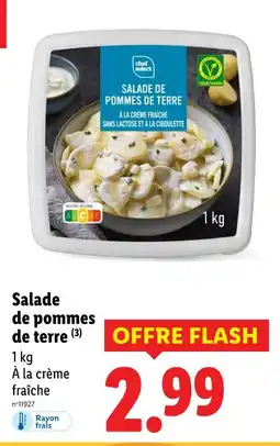 Lidl chef select Salade de pommes de terre offre