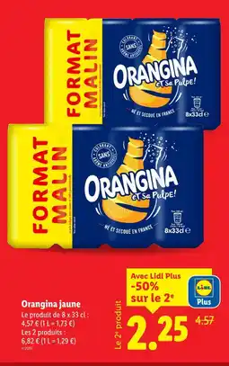 Lidl Orangina Orangina jaune offre