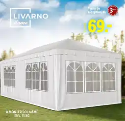 Lidl LIVARNO home Tente de réception XL offre