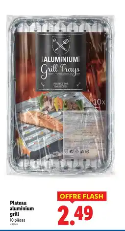 Lidl ALUMINIUM Plateau aluminium grill offre