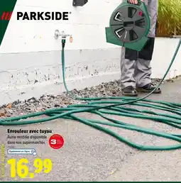 Lidl PARKSIDE Enrouleur avec tuyau offre