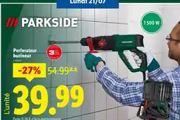 Lidl PARKSIDE Perforateur burineur offre
