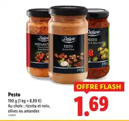 Lidl Deluxe Pesto offre