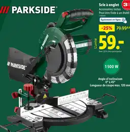Lidl PARKSIDE Scie à onglet offre