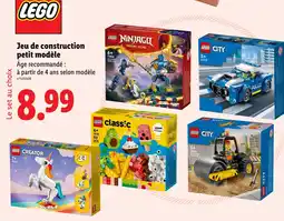 Lidl LEGO Jeu de construction petit modèle offre