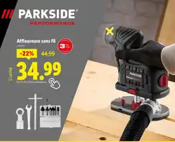 Lidl PARKSIDE Affleureuse sans fil offre
