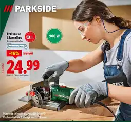 Lidl PARKSIDE Fraiseuse à lamelles offre