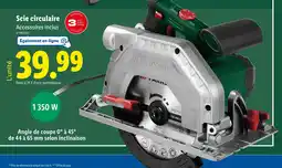 Lidl PARKSIDE Scie circulaire offre