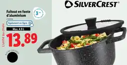 Lidl SILVERCREST Faitout en fonte d'aluminium offre