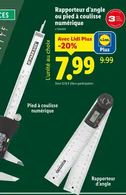 Lidl PARKSIDE Rapporteur d'angle offre