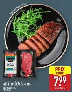 ALDI St-clément le volailler aiguillettes de canard offre